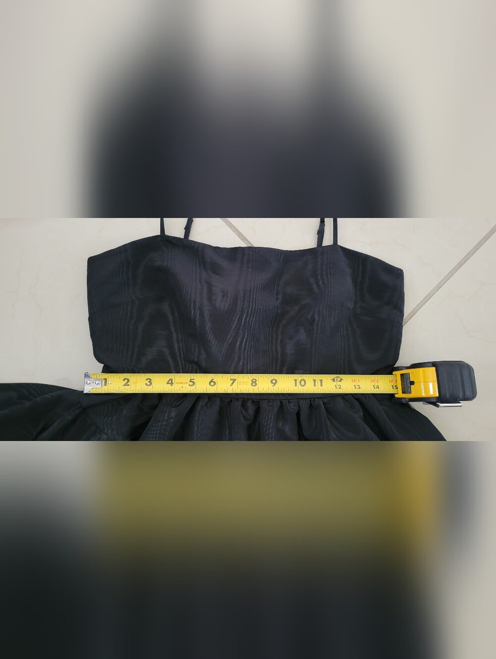 Kate Spade Tiered Maxi S Winter Autumn Wedding Guest Little Black Cocktail Dress - Picture 7 of 11